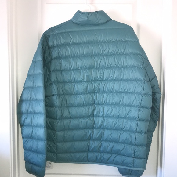 Eddie Bauer White Duck Down Jacket - Picture 2 of 3